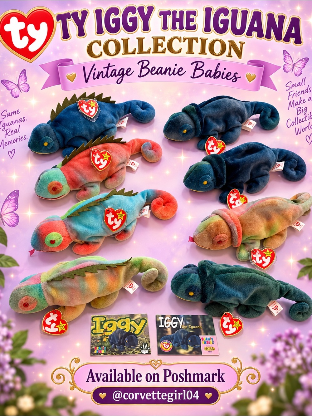Ty’s Iggy and Rainbow Collection